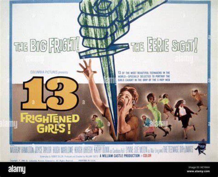13 Frightened Girls! 8'x10' B&W Promo Still Kathy Dunn Lynne Sue Moon G