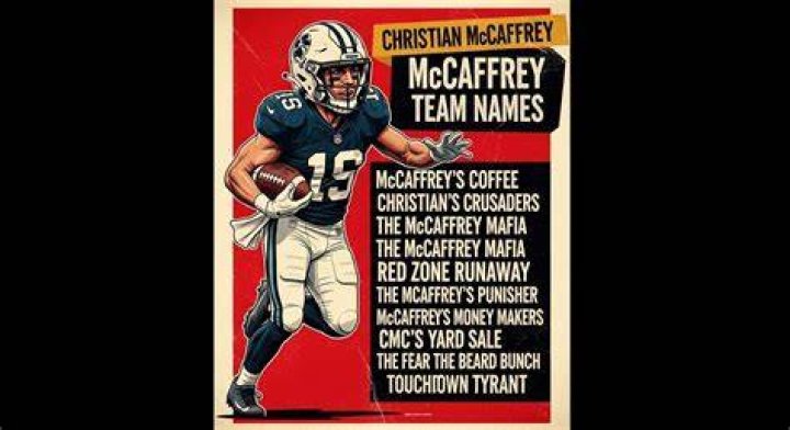 Discover The Secrets Of McCaffrey Team Names