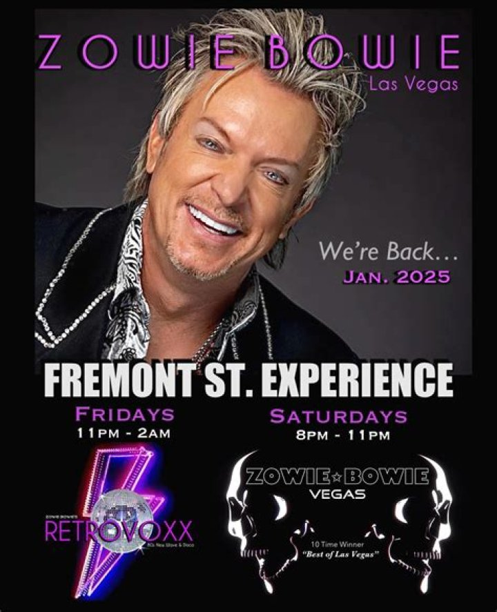 FREMONT VIDEOS PRESENTS ZOWIE BOWIE BAND, Las Vegas, 20172020
